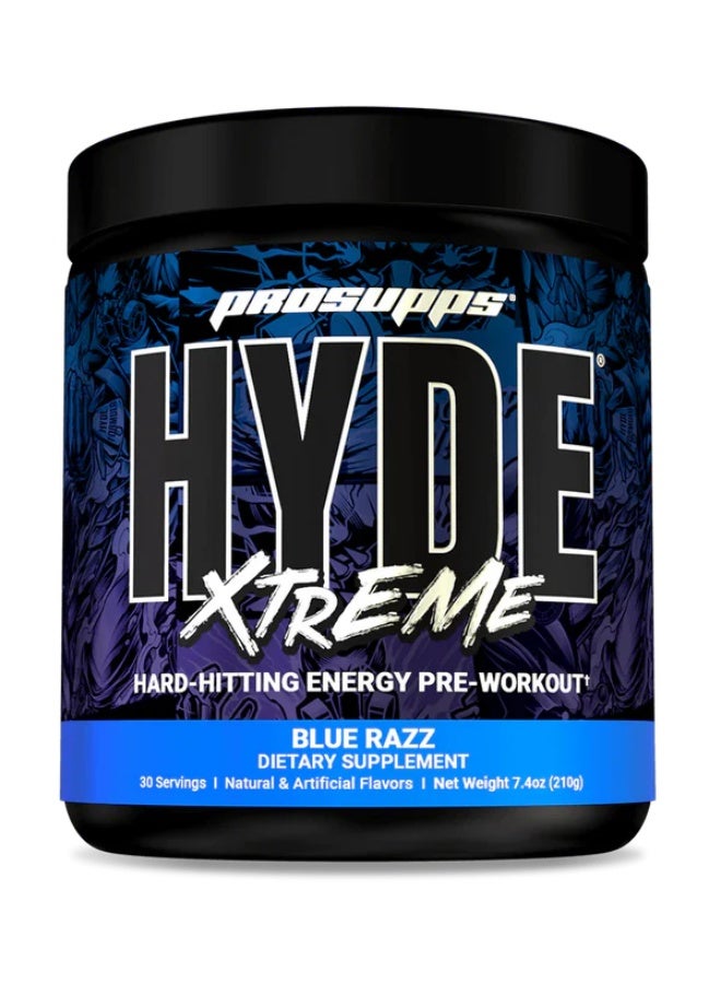 ProSupps Mr. Hyde Xtreme Pre-Workout - Bluerazz - (220g) - Image 1